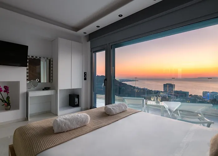 Rhodes Skyline شقة فندقية